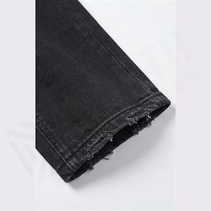 Jeans en denim 2025 pour hommes, pantalon slim, jeans skinny pour hommes, pantalon pour homme, vente en gros d'usine, respirant, droit, service OEM - Product Image 6