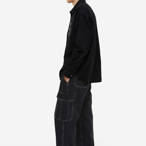 Pantalones deportivos ajustados con cordón para hombre con logotipo personalizado - Product Image 2