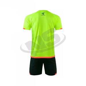 Uniforme de Fútbol Personalizado al por Mayor, Transpirable, de Secado Rápido, Camiseta de Fútbol de Poliéster de Manga Corta, Personalizada con el Logotipo del Club - Product Image 6