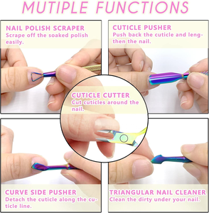 Pinzas profesionales con logotipo personalizado, alicates para uñas de doble resorte, pinzas para cutículas, alicates para piel muerta, pinzas para recortar uñas - Product Image 6