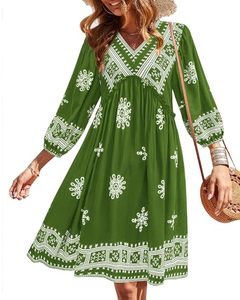 Vestido de Mujer de Alta Calidad para Otoño 2026, Estilo Vintage, Tejido Floral, Corte Ajustado, Línea A, Manga Larga, Cuello Alto, Cierre de un Solo Botón - Product Image 1