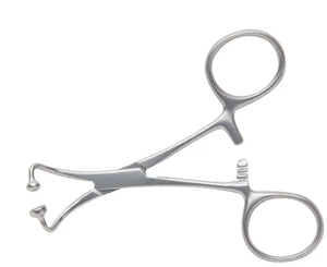 Pinzas hemostáticas de acero inoxidable con abrazadera de bola y zócalo de alta calidad - Product Image 4