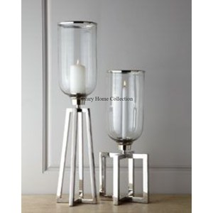 ชุดเชิงเทียนโลหะสีทองสำหรับนักออกแบบ2ชิ้นตกแต่งบ้านสำเนียงโรงแรมและร้านอาหาร - Product Image 6