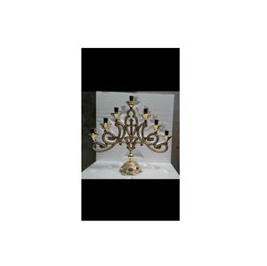 Portavelas de Metal de 7 brazos personalizado moderno para decoraciones, candelabro único para decoraciones del hogar, soporte de Metal hecho a mano para fiestas - Product Image 4