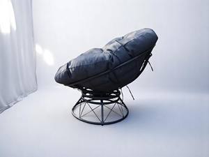 Modern Design Poly Rattan Swivel <b>Chair</b> with Cushion Fast Delivery Garden <b>Swing</b> <b>Chair</b> for <b>Outdoor</b> Furniture for Patio <b>Swings</b> - Product Image 5