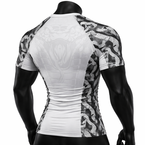 Camiseta de Compresión para Hombre, Secado Rápido, Ropa Deportiva para Gimnasio, Camiseta Deportiva de Manga Corta para Entrenamiento y Running, Ajuste Elástico - Product Image 4