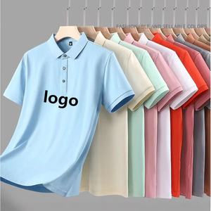 Personnalisé 220G poids lourd anti-rides hommes pour Polo T-Shirt 100% coton à manches courtes lâche blanc motif 3D de haute qualité - Product Image 3