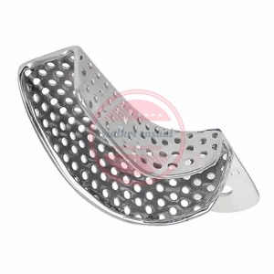 Bandeja de impresión de acero inoxidable Bandejas de impresión dental Venta al por mayor Herramientas dentales - Product Image 6