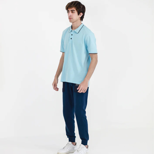 Vente en gros OEM nouveau style de polo de golf de haute qualité pour hommes polos en coton polyester sport respirant - Product Image 1