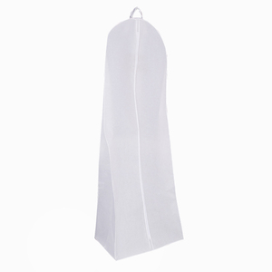 Borsa porta abiti <span class=keywords><strong>da</strong></span> <span class=keywords><strong>sposa</strong></span> traspirante in tessuto non tessuto personalizzato ecologico con tasca in pvc - Product Image 5