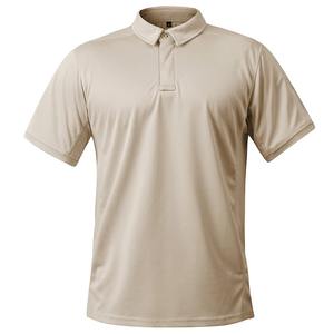 Polos de manga corta de verano para hombre, camisa informal para senderismo al aire libre, camisa táctica de rendimiento ligero de talla grande - Product Image 1