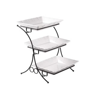 Soportes para Tartas Fiesta de cumpleaños Tamaño personalizado Vajilla para fiestas Soporte para Tartas Acabado antiguo Herramienta para Tartas Decoración de aluminio Servidor para Tartas - Product Image 4