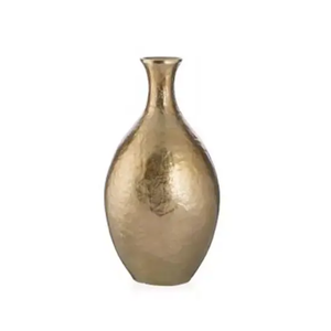 Modern Latest Golden Metal Decorating Fancy Finished <b>Clear</b> Metal Decorating Designing Luxury Style Unique Flower <b>Vase</b> - Product Image 1