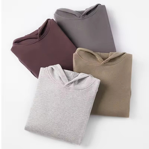 Meilleures ventes Sweats à capuche d'automne pour hommes 100% coton sur mesure Impression de logo de qualité supérieure Couleurs unies Écologique Respirant Bas - Product Image 4