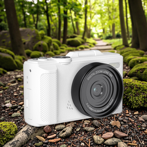 High-Definition <b>Flip</b> Selfie <b>Screen</b> 80MP Professional 5K 18x Zoom Built-in LED Fill Light Children Compact Point Shoot <b>Camera</b> - Product Image 1