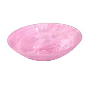 Tazón Clásico para Servir Ensaladas y Frutas, de Resina Epoxi Pulida con Diseño de Olas Oceánicas, para Fiestas y Uso Doméstico - Product Image 2