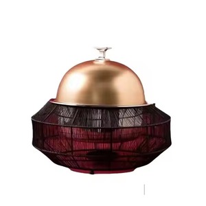 Olla caliente para servir comida árabe a precios bajos disponible en diferentes tamaños y colores, cazuela, olla caliente con soporte de malla de hierro negro - Product Image 3