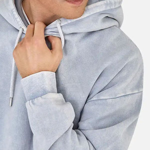 Marque privée Hommes Acid Washed Sweats à capuche vieillis Service OEM Acid Washed Sweats à capuche vieillis - Product Image 4