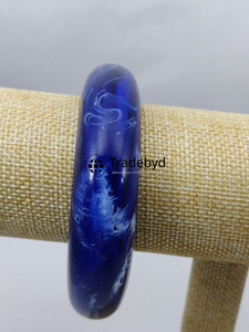 Tradebyd Bracelet en résine élégant pour le bureau Accessoire quotidien fait à la main par Tradebyd - Product Image 4