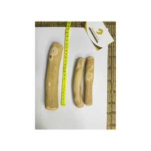 Os à mâcher pour chien en bois de café artisanal, alternative naturelle et sûre aux jouets à mâcher en plastique, favorise l'hygiène buccale - Product Image 3