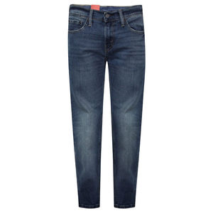 Jeans en denim vintage pour hommes, style streetwear, respirant, coupe slim, déchiré, étiquette personnalisée, fabrication en usine - Product Image 1