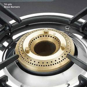 Cuisinière à gaz à 2 brûleurs en gros | Table de cuisson à gaz GPL en acier inoxydable à haute efficacité pour la maison et la cuisine - Product Image 4