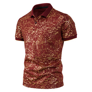 Respirant Hommes Polo Coton Polo T-shirt Confortable À Manches Courtes Pour Les Activités De Plein Air - Product Image 4