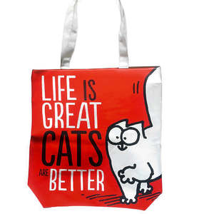 Simon's Cat <b>Shopper</b> Cotton Bag - Product Image 3