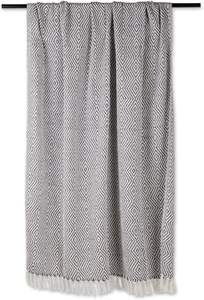 Classic Comfort Modern Look Manta de algodón de clima cálido Manta de algodón estampada Manta de algodón a rayas - Product Image 3