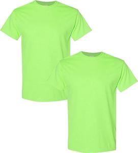 Camisetas de Verano de Nuevo Diseño, 100% Algodón, Secado Rápido, al por Mayor, Lisas, Simples, de Manga Corta y Cuello Redondo - Product Image 3