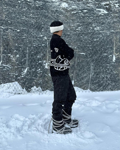 เสื้อสเวตเตอร์ถักขนแกะผสมสำหรับผู้ชายเสื้อจั๊มเปอร์แขนยาวอบอุ่นทรงสลิมฟิตแฟชั่นลำลองสำหรับฤดูหนาว - Product Image 5