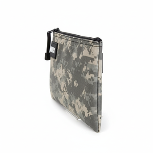 Pochette à fermeture éclair en camouflage numérique ODM OEM, en nylon Cordura, organiseur d'outils utilitaire avec porte-pinceaux de maquillage, sac cosmétique tendance - Product Image 4