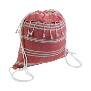 Zaino in Cotone Fouta Personalizzato per Merchandising e Prodotti Promozionali - Product Image 2