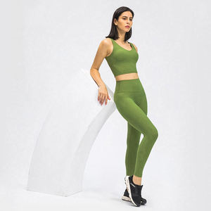 Soutien-gorge de sport sans couture pour femmes avec impression de logo personnalisé vêtements de fitness de haute qualité léger été XS Yoga grande taille - Product Image 4