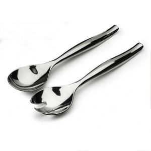 Serveurs à salade EN BOIS SERVEUR À SALADE LOT DE 2 ARTICLES DE CUISINE UNIQUES FAITS À LA MAIN - Product Image 6