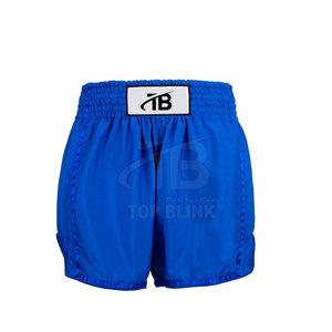 Nouvelle Arrivée Shorts Muay Thai Sportifs de Meilleure Qualité avec Taille Élastique Top Prix avec Motif Solide Directement de l'Inventaire d'Usine - Product Image 2