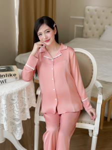 Conjuntos de Ropa de Maternidad de Seda Francesa B381, Suaves, Transpirables, Absorbentes de Sudor, Tejido Largo, Opción Económica para - Product Image 4