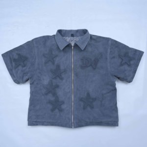 Veste d'hiver en cuir de luxe pour homme, respirante, écologique, anti-UV, avec fermeture éclair horizontale, grande taille, à manches longues, superposée, devant - Product Image 2