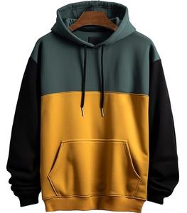 Sweat à capuche pour homme avec cordon de serrage et poche avant - Product Image 3