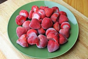 ดอกบัวสีน้ำเงิน2025ทำจากสตรอเบอร์รี่ตากแห้งผลิตภัณฑ์ทางการเกษตร - Product Image 3