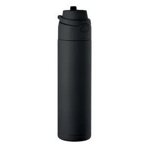 Bicchieri sostenibili in acciaio inossidabile di TOIEN ONE, design a forma di bottiglia riciclata - Product Image 1