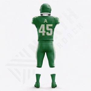 Uniforme de Fútbol Americano Profesional Personalizado de Alta Calidad para Hombre, Transpirable, de Manga Corta, Talla Grande, para Alto Rendimiento - Product Image 2