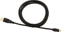 Câble AV pour une vitesse de transfert de 480 Mbps, 3/6 pieds, fiches plaquées or, gaine en PVC, blindage en feuille, résolution 4K pour ordinateurs