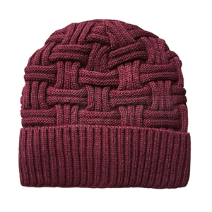 Gorro de viaje con estampado digital bordado con logotipo personalizado al por mayor, gorro de punto de fibra acrílica de color sólido, accesorio cálido para invierno - Product Image 3
