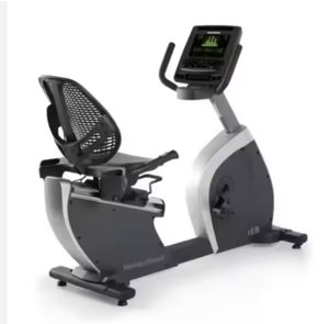 Vélo d'exercice couché commercial R8.9B à résistance magnétique, cardio d'intérieur à faible impact avec siège réglable - Product Image 2