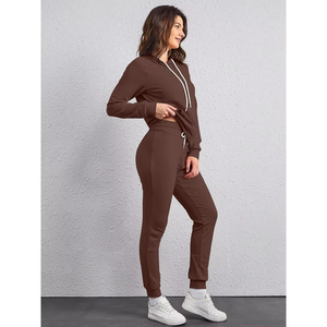Chándal Informal de Invierno para Mujer, Diseño Personalizado, Talla Grande, Alta Calidad, Ligero, Poliéster/Algodón, Transpirable, Secado Rápido - Product Image 2