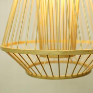 Abat-jour en bambou, lampe de plafond, lampe suspendue pour la décoration de la maison, salon, hôtel, fabriqué par le Vietnam FBA Amazon - Product Image 4