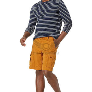 Short cargo pour hommes avec poches multiples Pantalon de survêtement décontracté pour hommes Vente en gros Short cargo personnalisé Meilleur style tendance OEM - Product Image 3