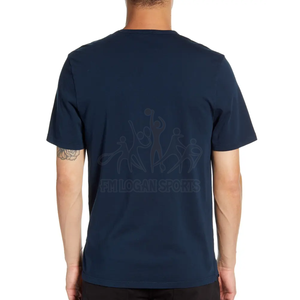 Concevoir Votre Propre Logo Impression 100% Coton Tee Shirt Personnalisé Col Rond Streetwear Hommes T Shirt - Product Image 2