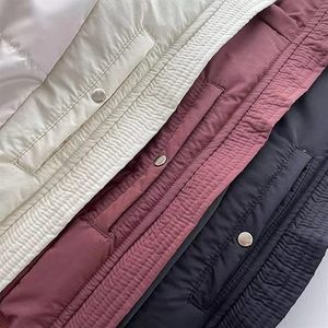 OEM venta al por mayor de alta calidad de los hombres de las mujeres de invierno chaqueta de mezclilla sólida al aire libre gruesa burbuja con capucha chaleco logotipo personalizado cálido Puffer para - Product Image 4
